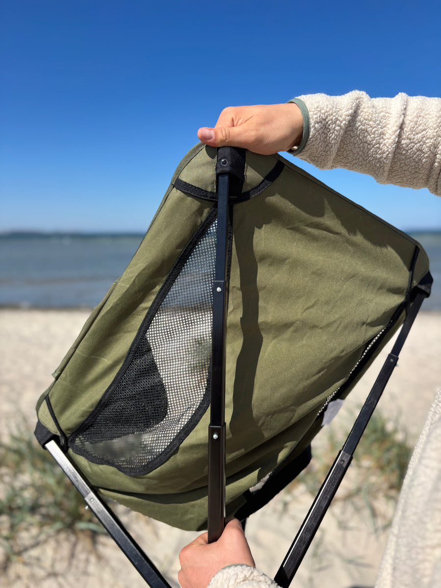 4. Sitz & Lehne entfalten